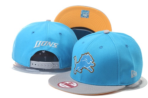 NFL Detroit Lions Logo Stitched Snapback Hats 023